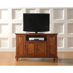 Cambridge 48" TV Stand In Classic Cherry - Brown