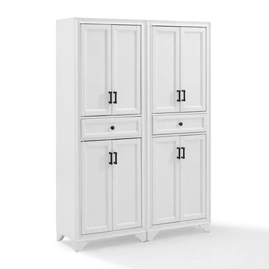 Tara 2-piece Pantry Set - 47.5"W X 15"D X 67.75"H - White - Image 7