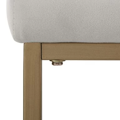 Harlowe 2Pc Counter Stool Set - 18.75"d X 17.5"W X 28"h - Creme - Image 16