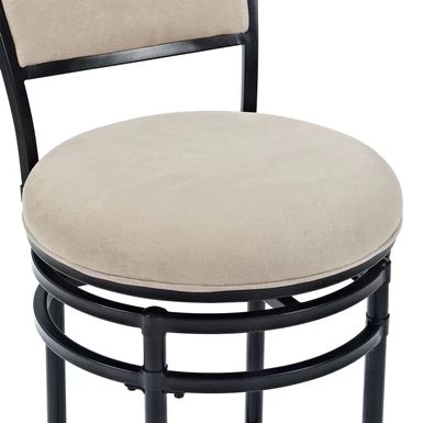 Rachel Bar Stool - 18.25 "W X 20.5 "D X 44.5 "H - Single - Beige - Bar Height - Image 7