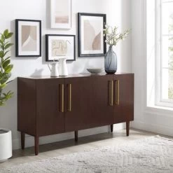 Everett Sideboard - 62"x19"x8" - Mahogany