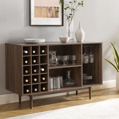Liam Wine Storage Sideboard - 18'x47.75"x30.25" - Black - Image 10