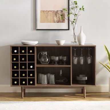 Liam Wine Storage Sideboard - 18'x47.75"x30.25" - Walnut - Image 11