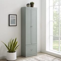 Harper Convertible Pantry Closet - 12.5" X 22" X 74" - Gray