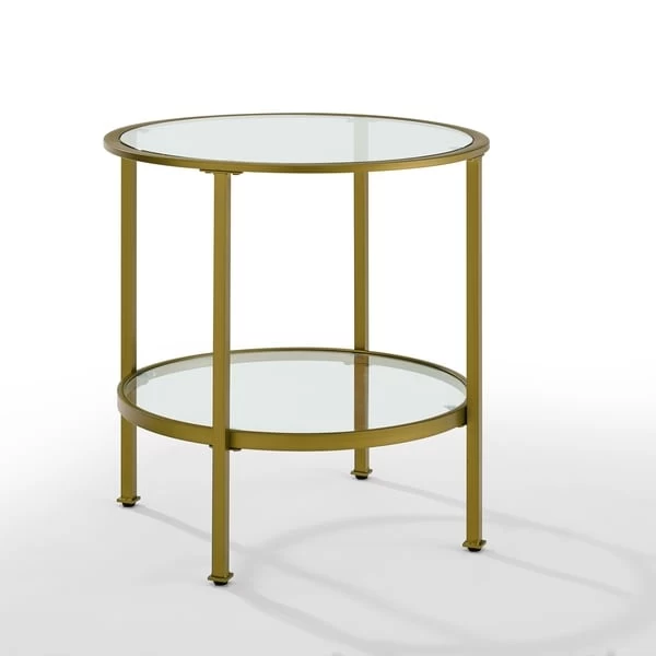 Aimee Glass Side Table - Image 5
