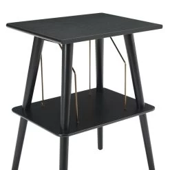 Manchester Turntable Stand In Black