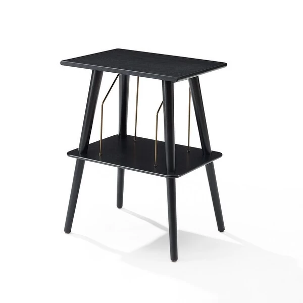 Manchester Turntable Stand In Black - Image 5