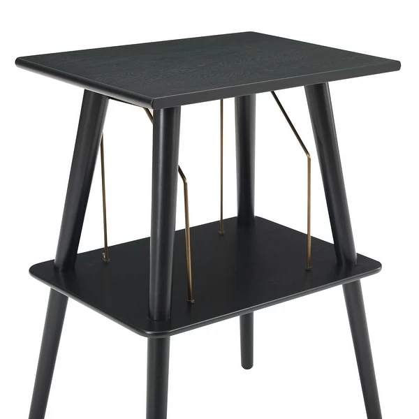 Manchester Turntable Stand In Black