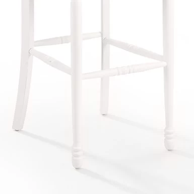 Shelby 2Pc Bar Stool Set - 18 "W X21.75 "D X 46.5 "H - Set Of 2 - White - Bar Height - Image 10