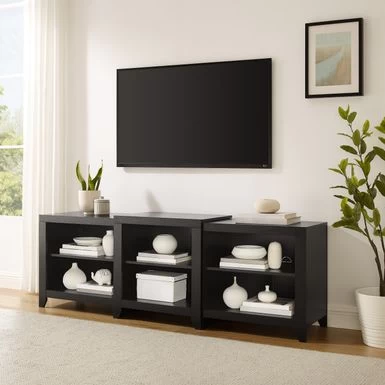 Ronin 69" Low Profile Tv Stand - Black