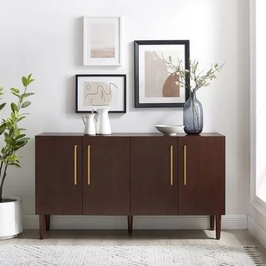 Everett Sideboard - 62"x19"x8" - Matte Black - Image 3