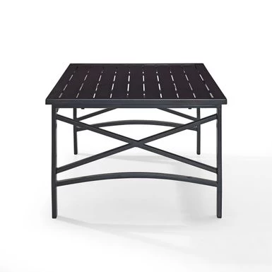 Kaplan Coffee Table In Oiled Bronze - Black - Image 5